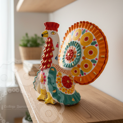 Индюк с лазурными крыльями